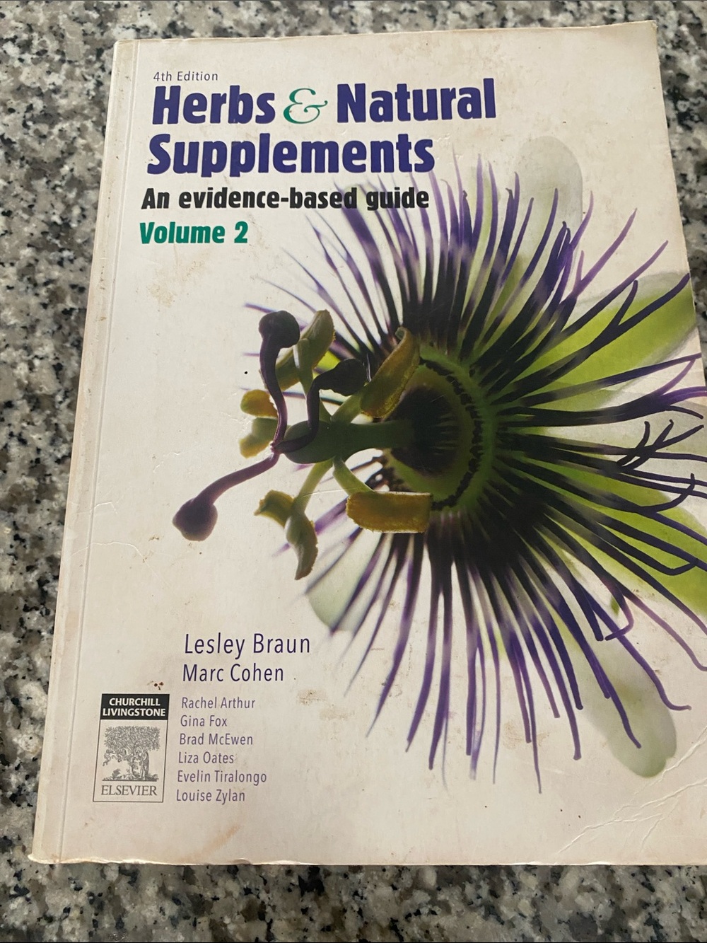 Herbs & Natural Supplements Volume 2 by Lesley Braun - White & Green